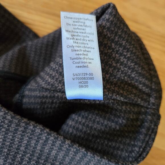 Athleta Delancey Houndstooth Tight leggings sz M - Picture 7 of 9